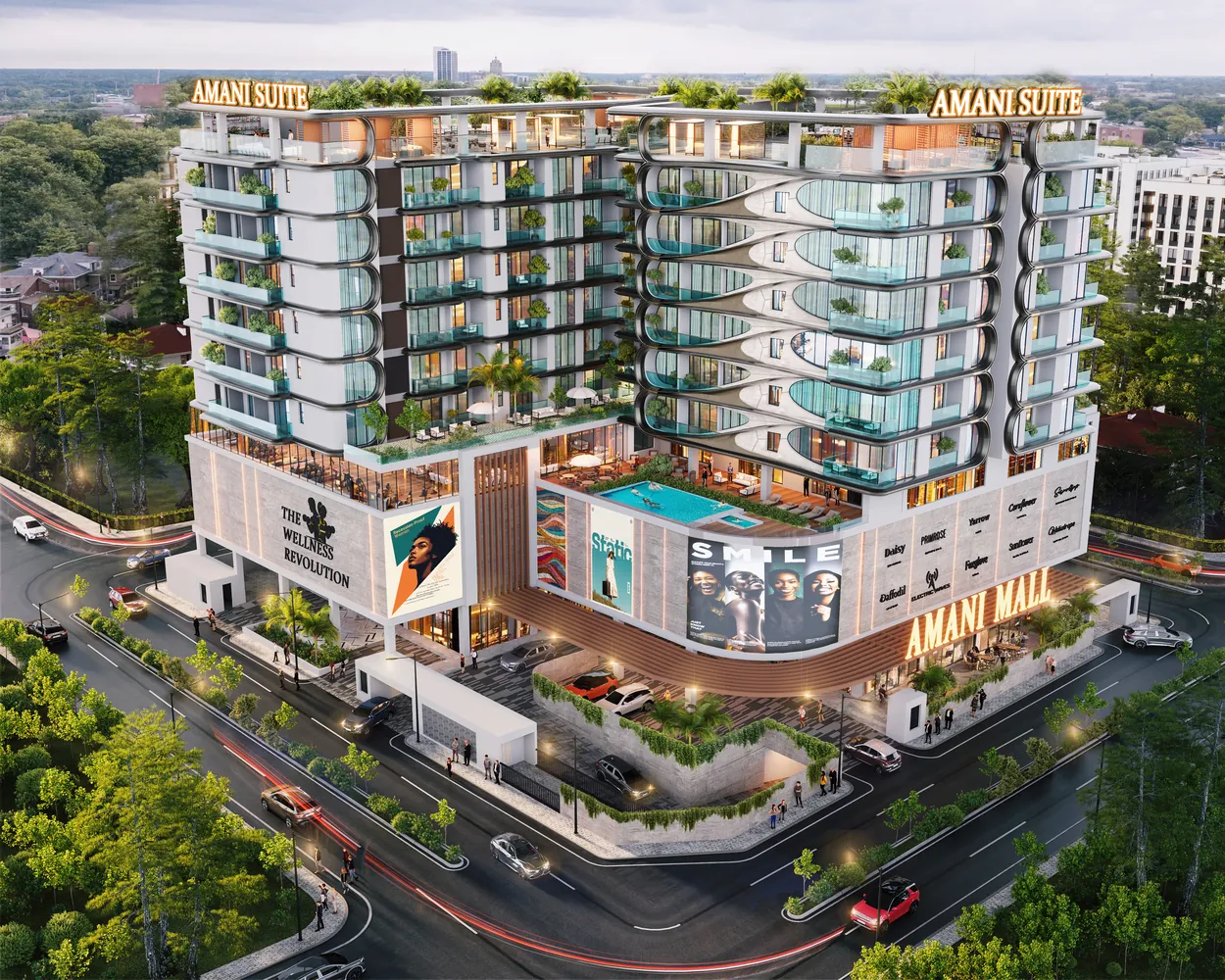 Amani Mall & Suites — Mombasa, Kenya