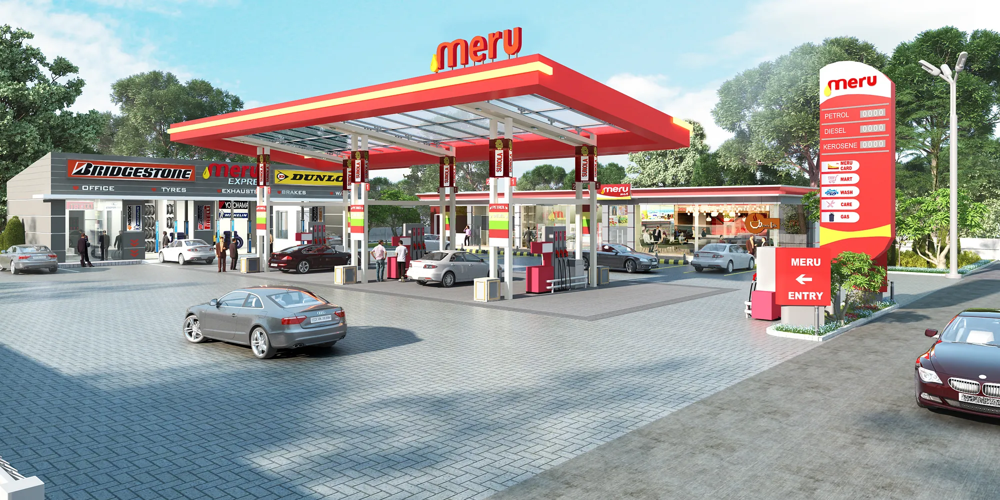 Mt. Meru Fuel Station — Lusaka, Zambia